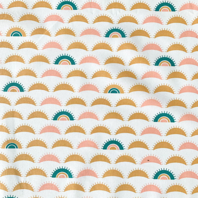 Printed Cotton SOLEA Off-White / Vintage Multicolored